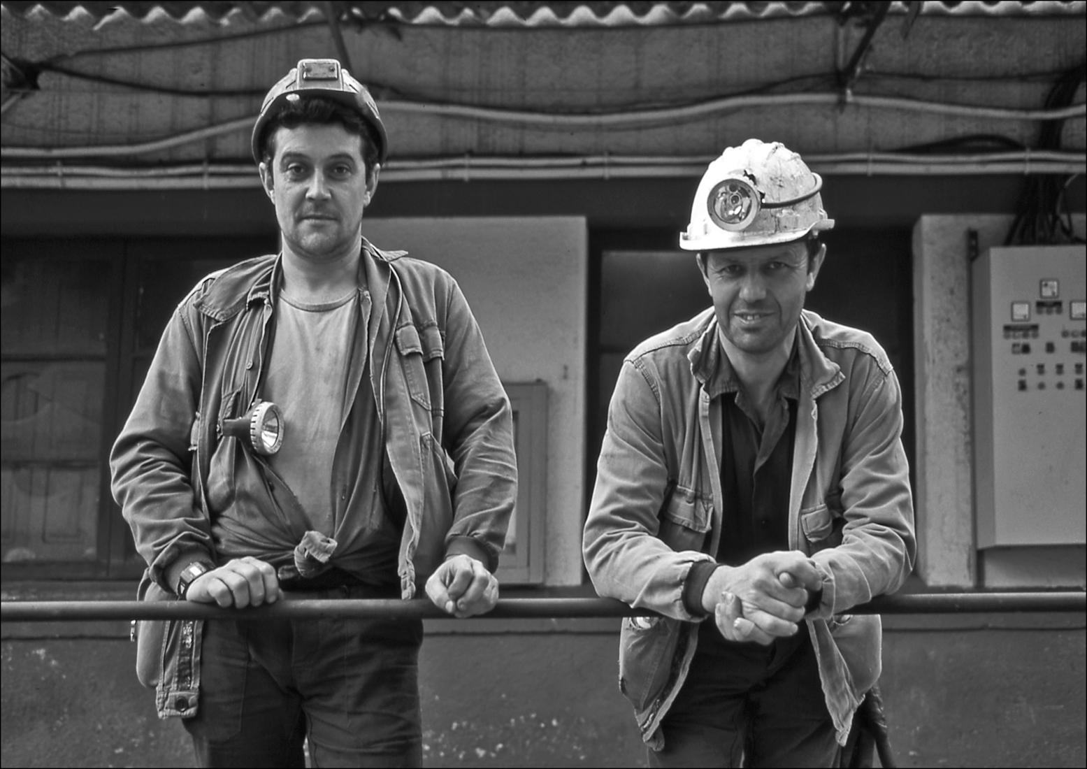 128 - Mineros del Pozo Pumarabule. Siero. Asturias 199 - BN